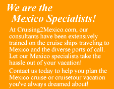 We are the  Cruise Specialists!
